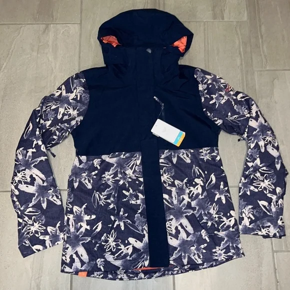 โ๏ธ ROXY JETTY BLOCK SNOWBOARD JACKET NWT โ๏ธ๐ฟ - Picture 4 of 12